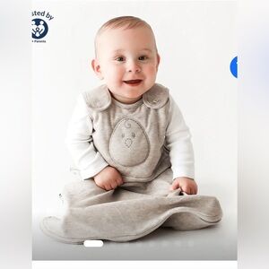 Nested Bean Zen Savk Classic Soft Gray Sleep Sack